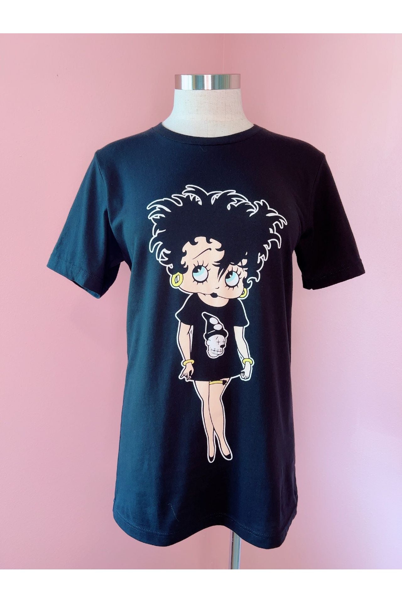 Goth Betty Boop T-Shirt - The Cure